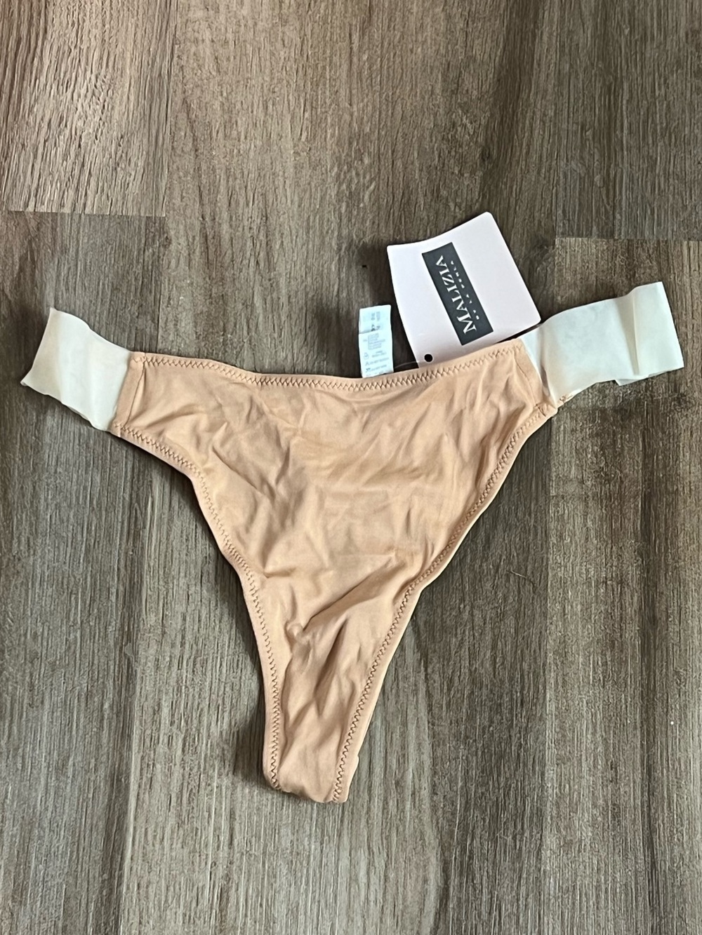 Malizia by La Perla Seamless Beige/Nude Thong